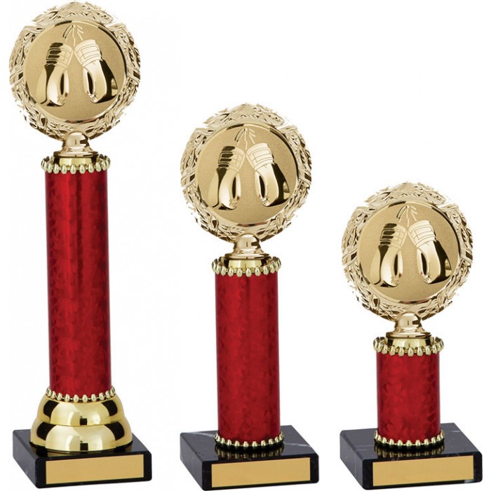 BOXING TROPHY  - AVAILABLE IN 3 SIZES - CHOICE OF SPORTS CENTRE